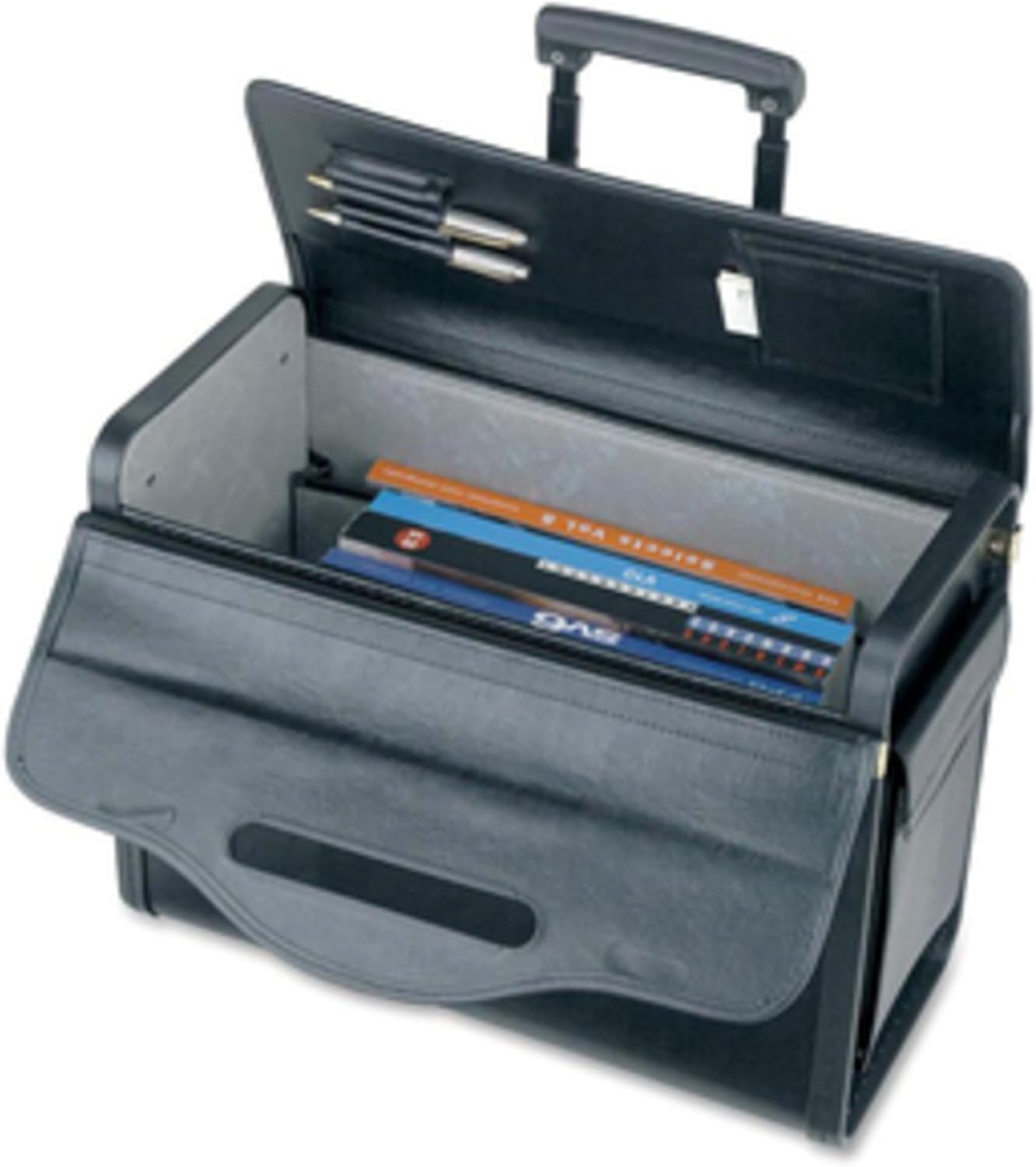 Lorell LLR61613 Oversized Rolling Catalog Case