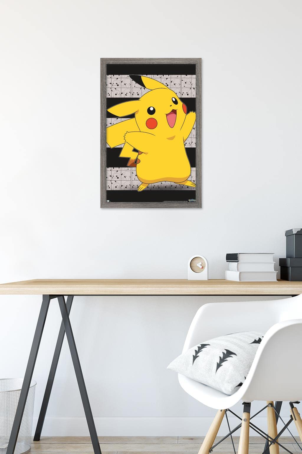 Amazon.com: Trends International Pokémon - Pikachu Open Arms Wall