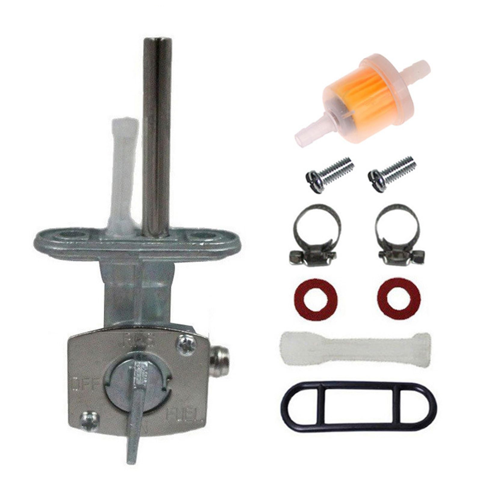 Ljmyy Motorbike Oil Valves Petcock for 660R YFM660R 2001-2005 5LP-24500-01-00 Replacement Oil On Off Petcock Valves Switch