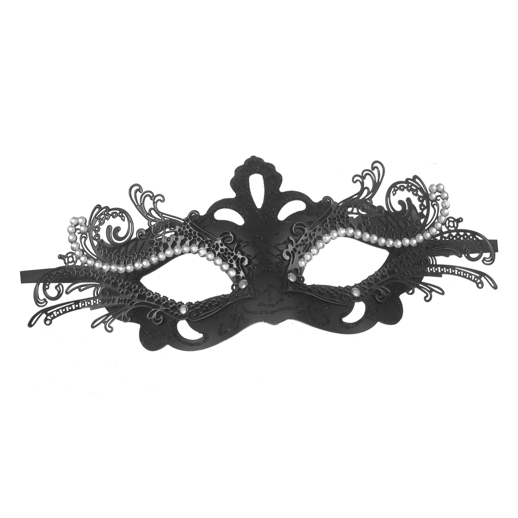 Healvian 4 Pezzi Maschera Decorativa Metallo per Halloween e Maschera Cosplay con Adatta per Matrimonio e Spettacoli Teatrali