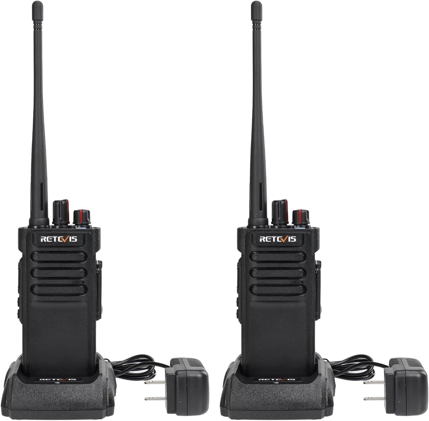 Retevis RT29D DMR 2 Way Radio Waterproof IP67, Professional Walkie Talkies Long Range,3200mAh,Group Call,High Power Two Way Radio,for Outdoors Hunting EMS(2 Pack)