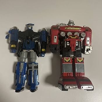 新品　未使用　DX超合金　獣陸合体　ギガライノス　星獣戦隊ギンガマン Amazon.co.jp: 【2体セット】星獣戦隊ギンガマン DX超合金 獣空合体