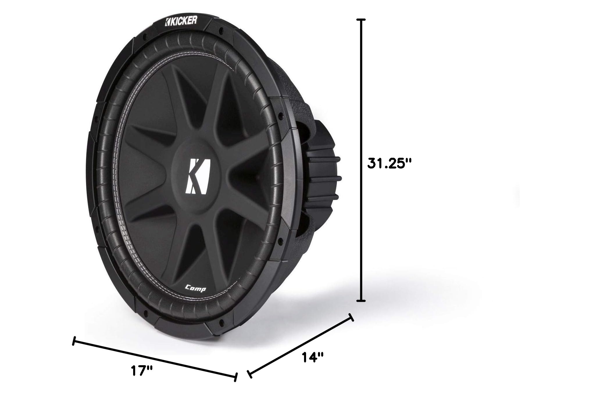 KICKER Comp 15-inch 38cm Subwoofer 4-Ohm RoHS Compliant Bundle product thumbnail 8