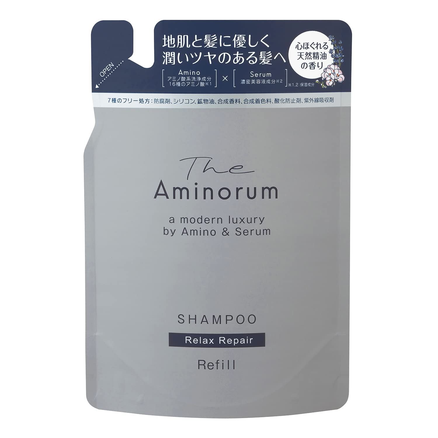 熊野油脂 ジ・アミノラム SHAMPOO 詰替 350ml