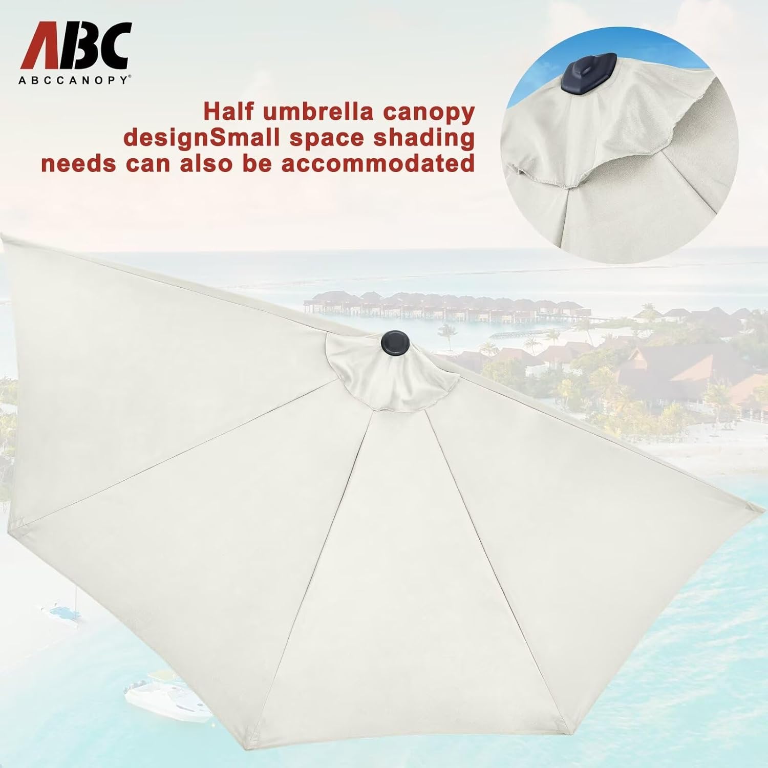 Shade Your Space: ABCCANOPY Half Umbrella Review for Your Outdoor Oasis