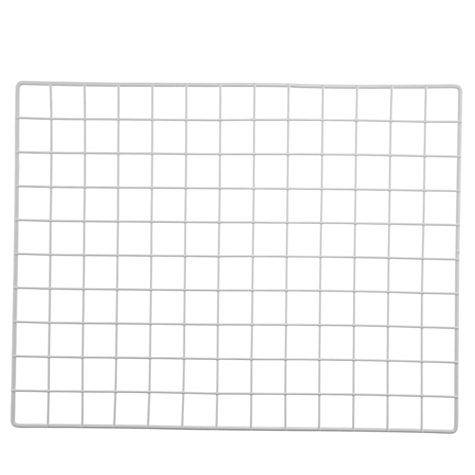 EXAOMBLE Panel de Rejilla Metálica para Colgar Fotos Pared de Hierro Espacio Extra de Almacenamiento Resistente al Desgaste para Decoración Práctica Hogar