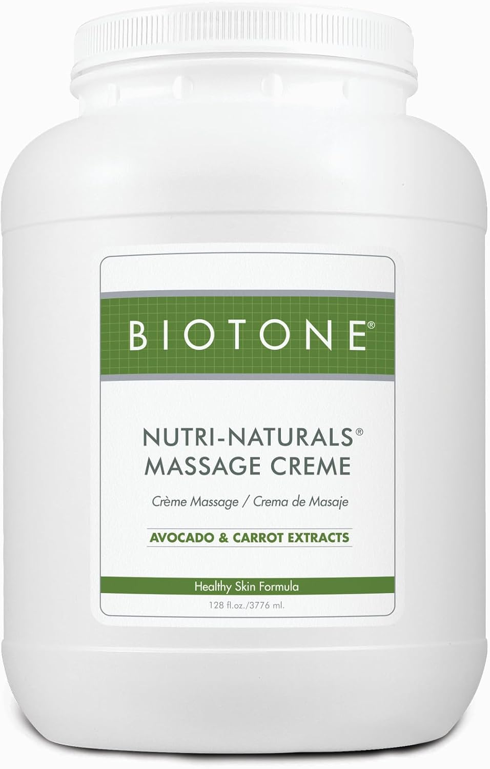 Biotone Nutri Naturals Massage Creme Gallon