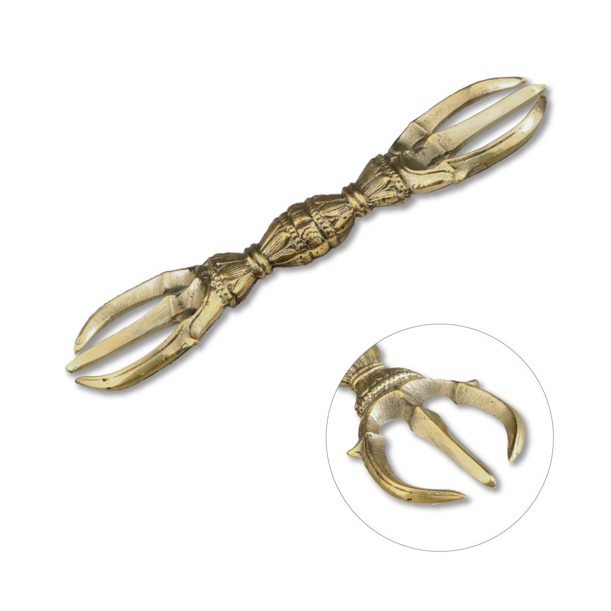 密教/法具/三鈷杵 Amazon｜三鈷杵 15cm 真言宗 密教法具｜神具セット オンライン通販