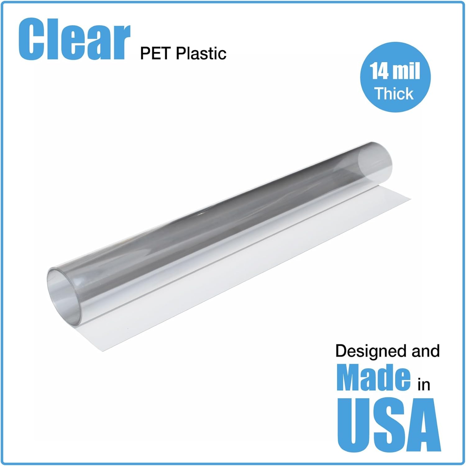 Kidkusion Indoor/Outdoor Banister Guard, Clear, 15'