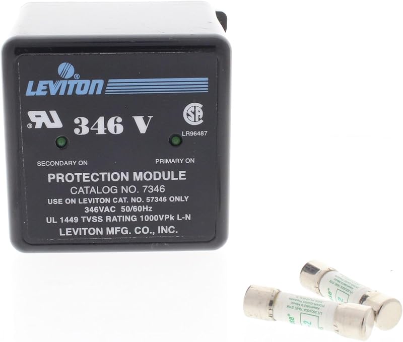 Leviton 7346 46 VAC, 50/60 Hz Max, Transient Voltage Surge Suppression Module