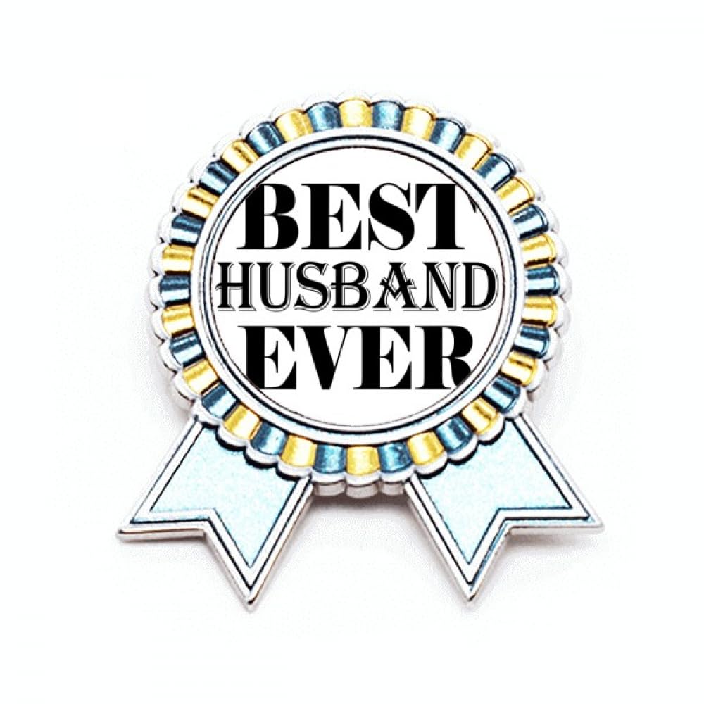 Broche Best Husband Ever une médaille de prix d'exception en métal de taille M