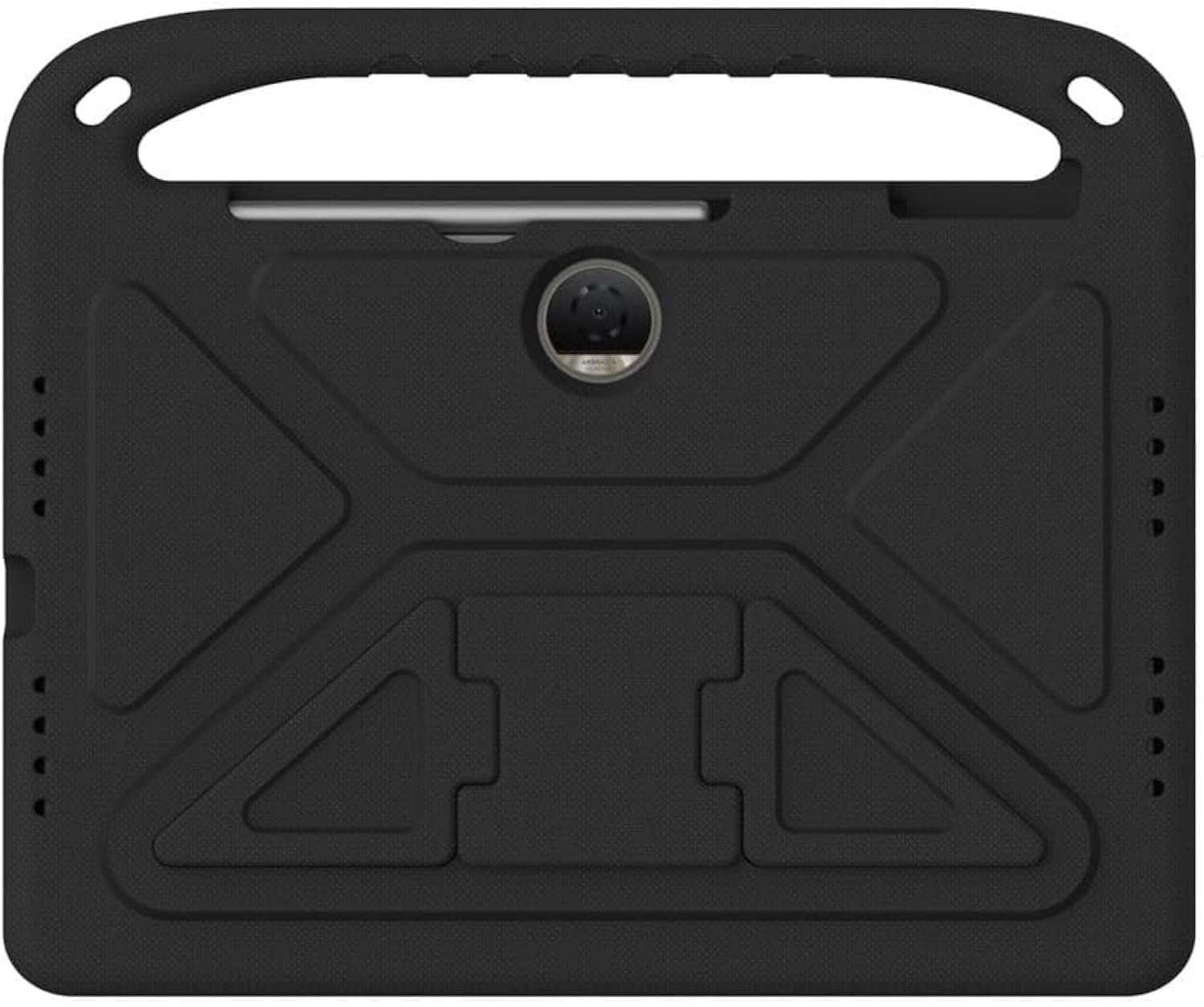 LBMT Kids Case Compatible with Honor Pad 9 12.1'' 2024, Light Weight Shock Proof Handle Stand Kids Friendly Protective Cover Case For Honor Pad 9 (Black)