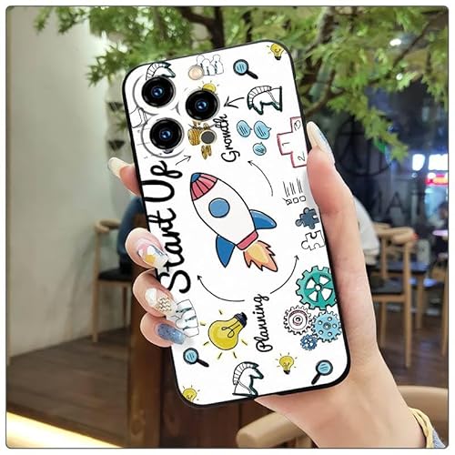 Phone Case Compatible with Oukitel C3 2025, Cute Anti-dust Anti-knock Dirt-resistant TPU Shockproof Waterproof Cover Cartoon Bac