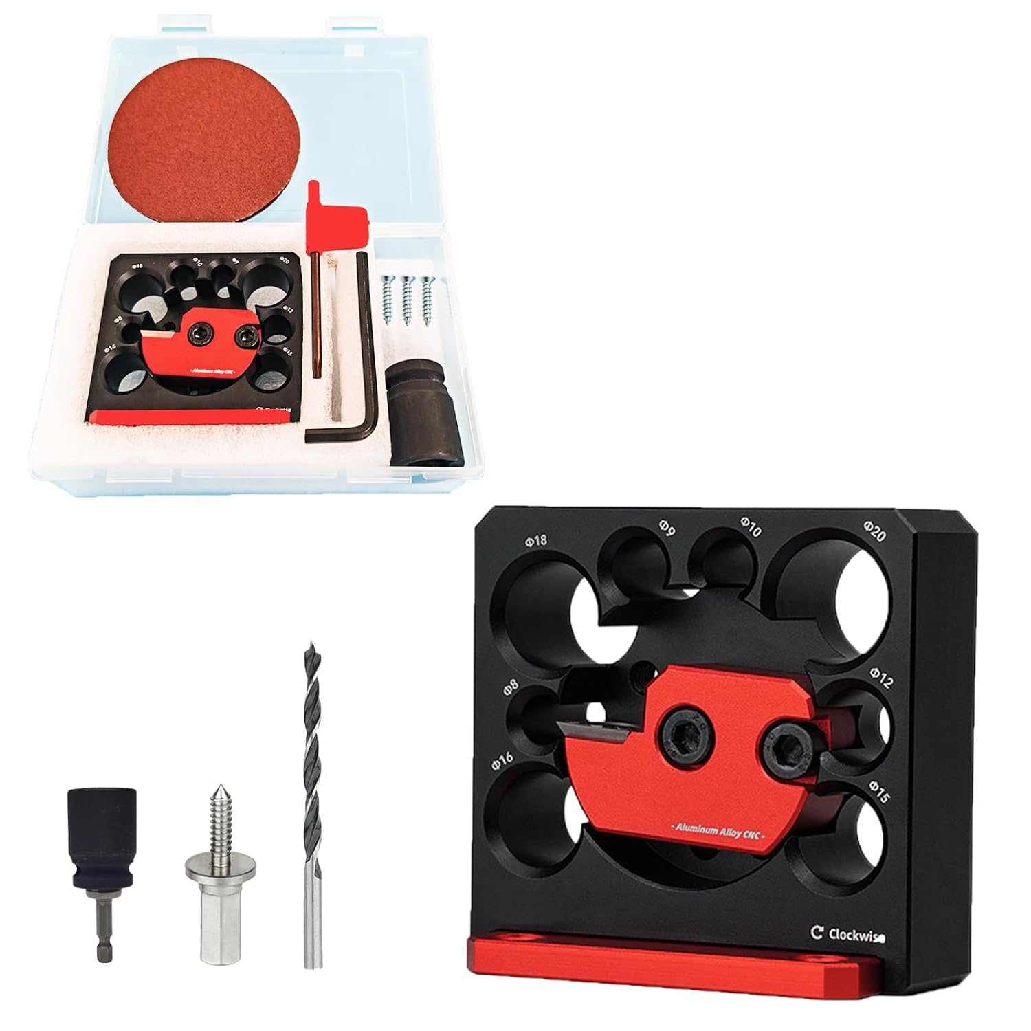 Dübel Maker Jig Kit - 8 Größen 8-20mm Für Perfekte Holzdübel