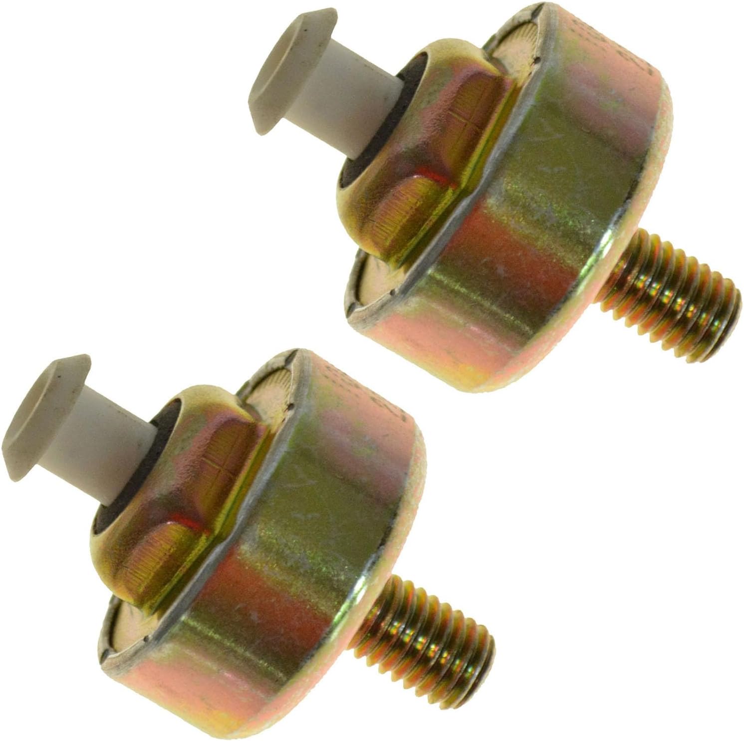 TRQ Engine Knock Detonation Sensor Pair for Chevy GMC Silverado Sierra Camaro Isuzu