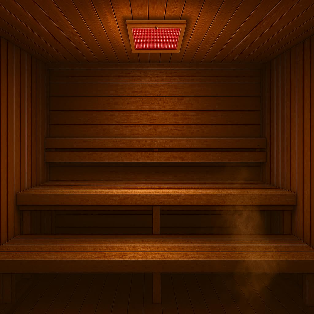 Fuwarm LED Sauna Cromoterapia para cabinas de infrarrojos con mando a distancia RF