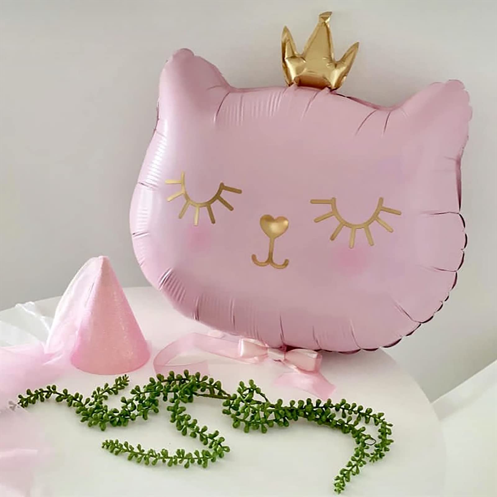 Amazon.co.jp: クラウンキャットフォイル風船セット：3ピースかわいい