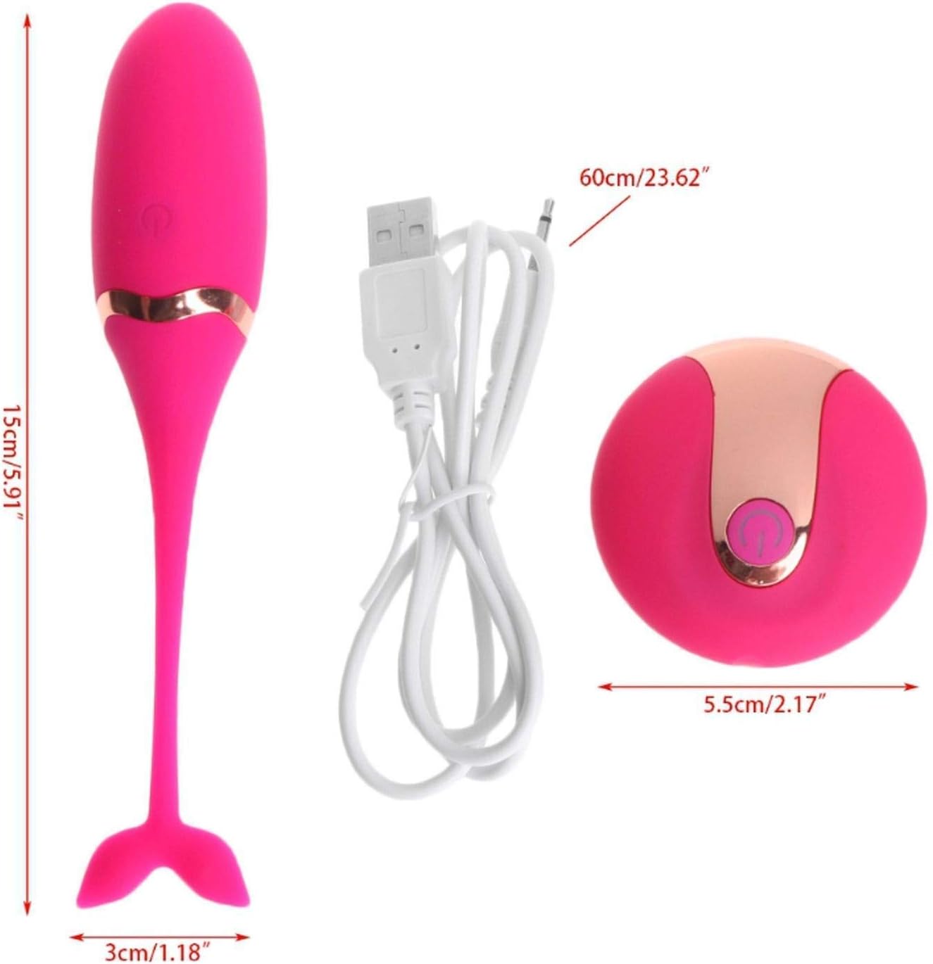 NEVX Best Vibrador huevo vibrador bolas de silicona Kegel ...