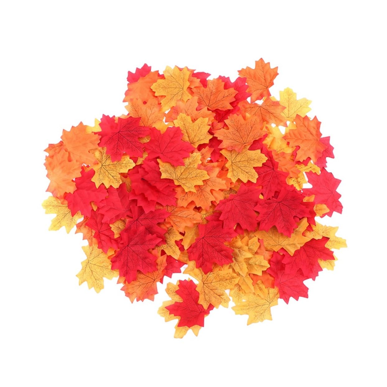Abaodam 3 Set Di Foglie Di Acero Artificiali Autunno Autunno Decorazione Versatile Per Matrimoni Festa Banchetto Negozi Foglia Di Acero Decorazione 300 Pezzi * 3