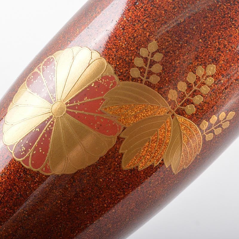 茶道具 蒔絵師 光邨作 高台寺蒔絵 茶筅筒 共箱 V R6586 【公式通販】