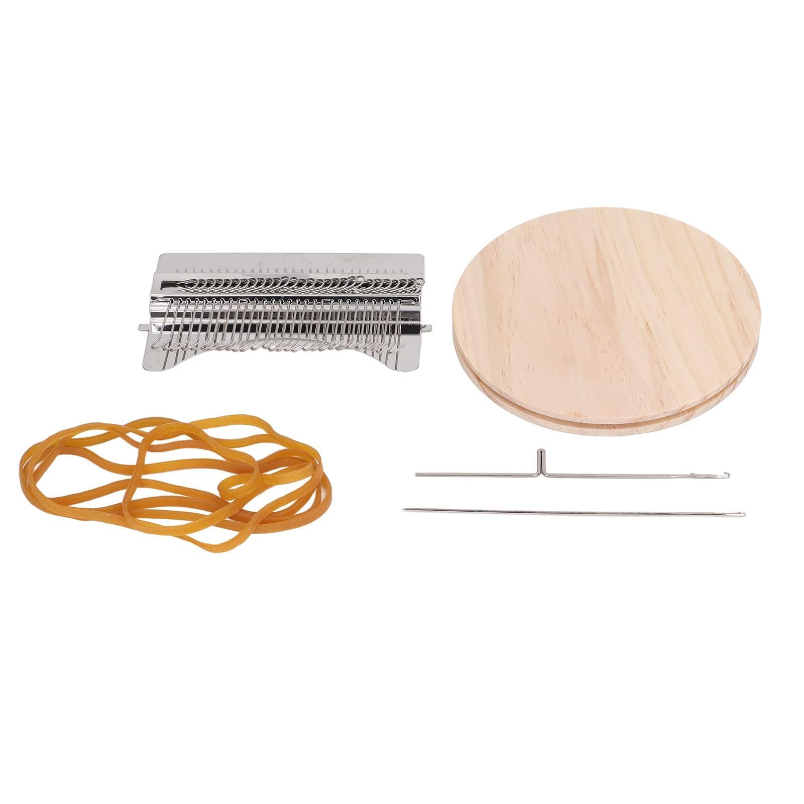 Telar, Telar De Zurcir Herramienta De Tejido Tipo Speedweve 28 Ganchos Kit De Telar Pequeño Reparación Rápida De Agujeros De Ropa Mini Telar Para Bricolaje Arte Calcetines Ropa