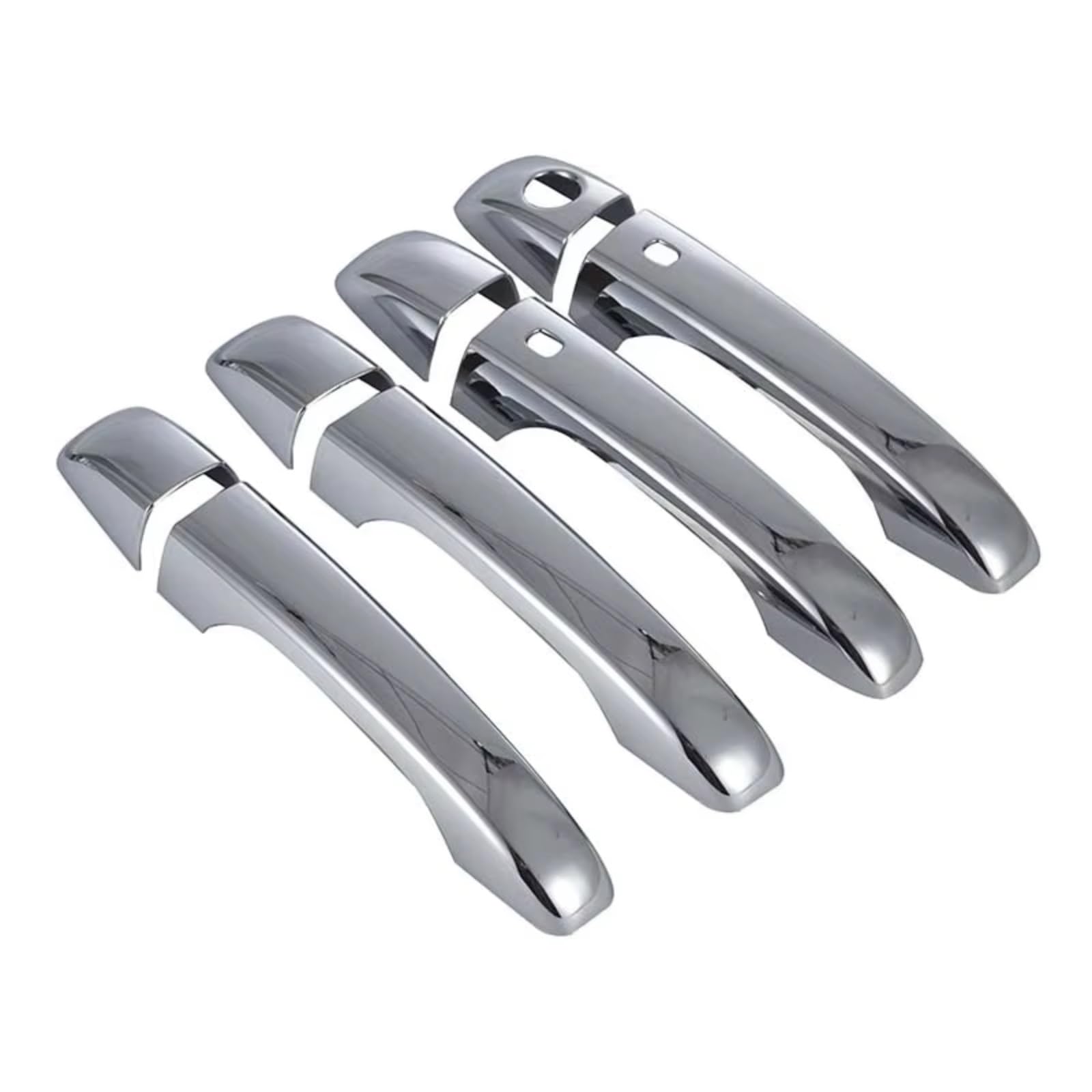 Dspolimv One Color Outer Door Handle Cap Compatible With Dodge For Caravan For Journey For Chrysler 300 300C 2011 2012 2013 2014 2015 Chrome Door Car Accessories