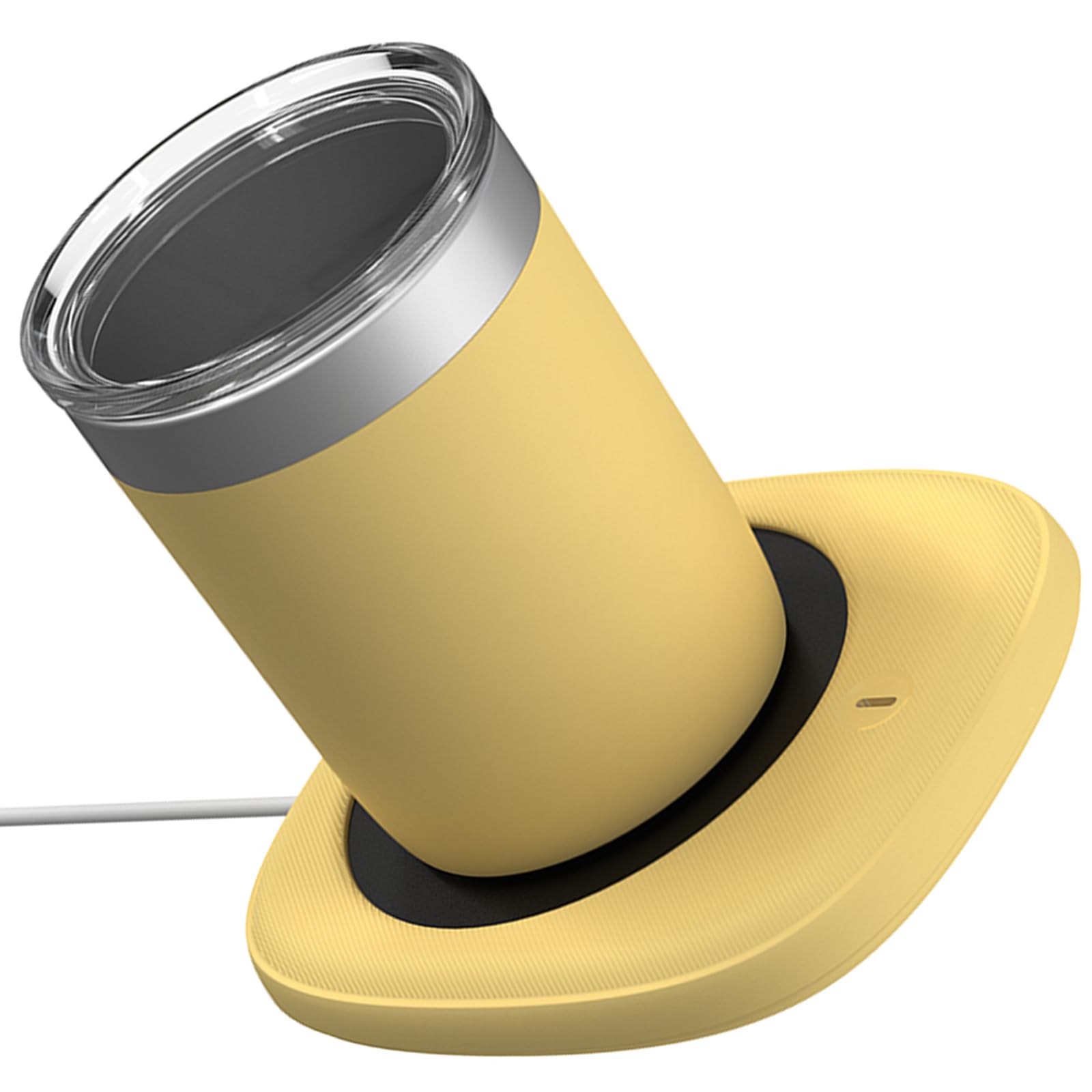Chauffe-boissons USB portable réglable avec réglage de la température - Coussin chauffant pour tasses à café - Sous-verres thermiques pour bureau, maison, lait, thé, eau