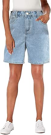 SOLY HUX Short élégant Pour Femme - Taille Haute - Court - Jambes