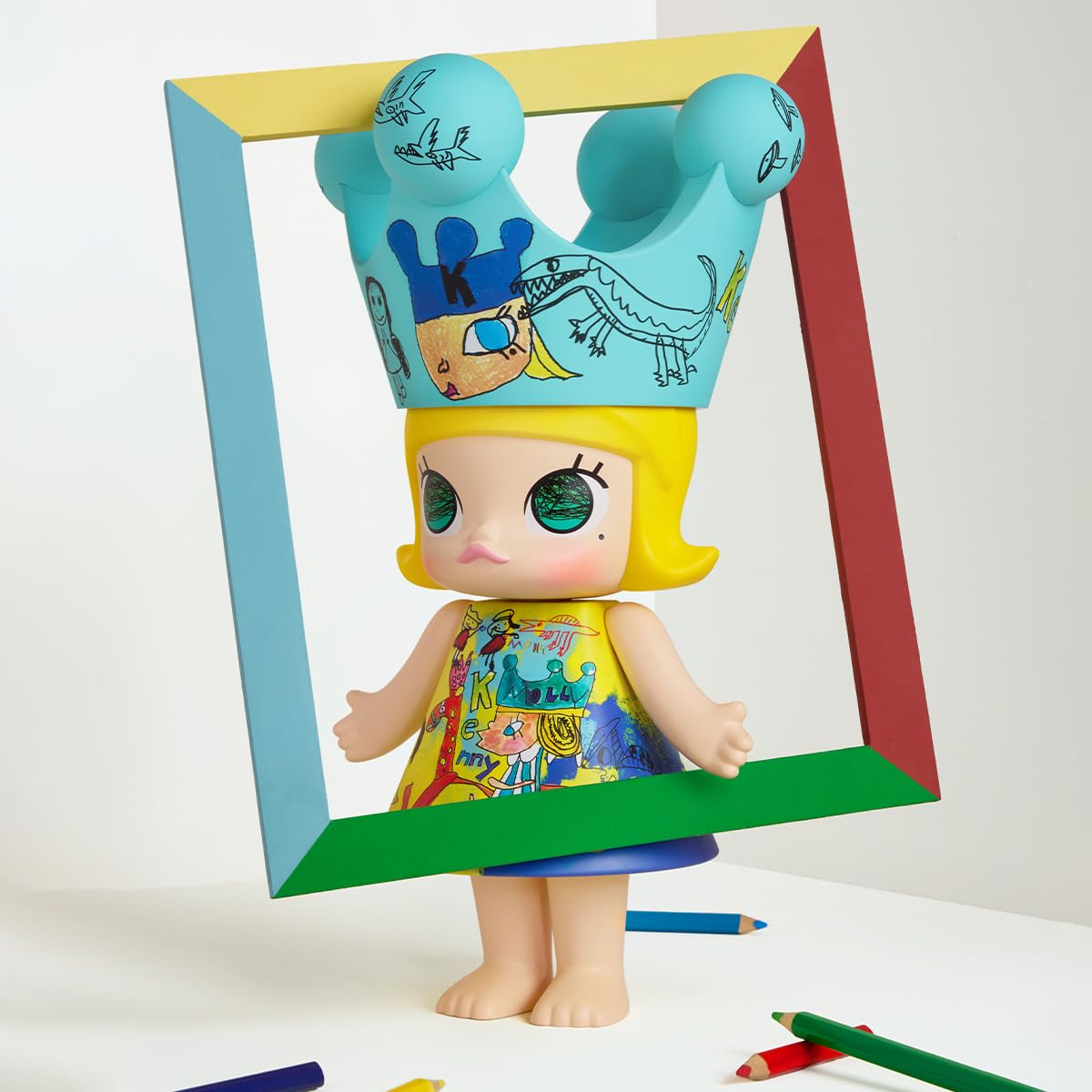 Amazon.co.jp: POP MART MEGA ROYAL MOLLY 400% Childishness シリーズ