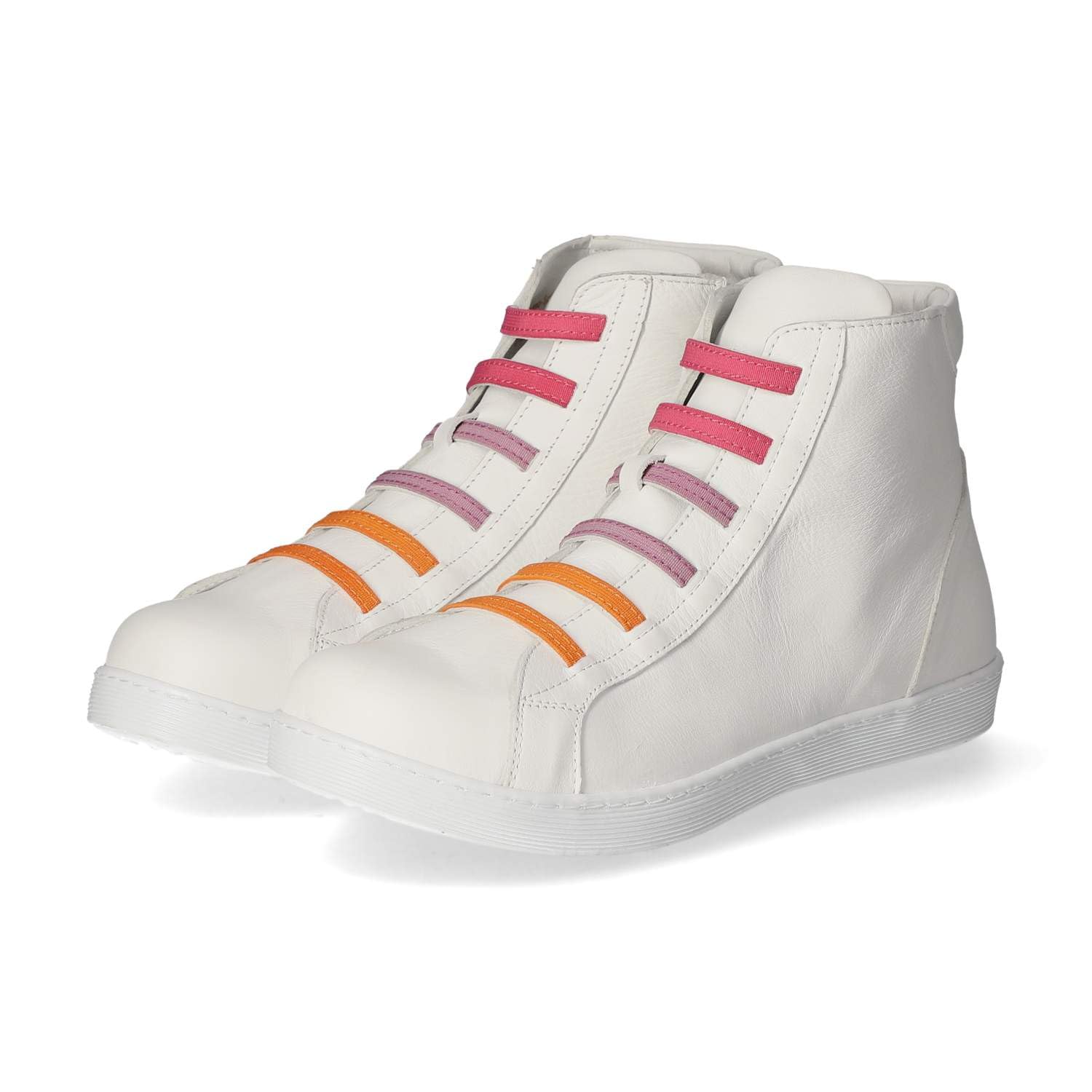 Andrea Conti Women's Trainers Sneaker, White White Combi, 6 UK