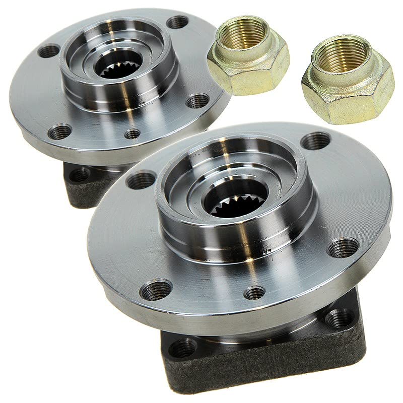 ATEC Germany 2x mozzo ruota anteriore set cuscinetti ruota, Compatibile con FIAT PANDA (141_), PANDA (141_),LANCIA Y10 (156_),SEAT MARBELLA (28A), MARBELLA (028A)