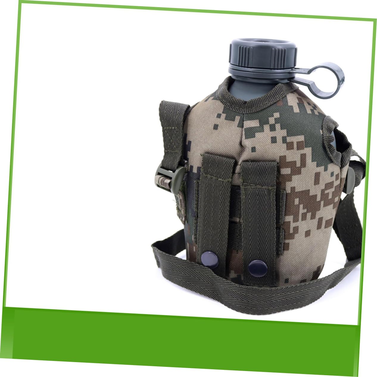 KOMBIUDA Wasserflasche Trinkflasche Kantine grüner Wasserkocher Wasserbehälter für Camping Wasserkrug Camping Wasserkocher Wasserkocher