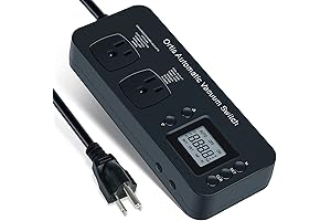Ortis Automated Vacuum Switch: Prevent Circuit Overload with Smart Power Monitoring