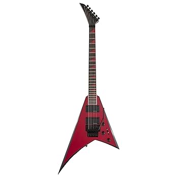 Amazon | Jackson X Series Rhoads RRX24 Red with Black Bevels