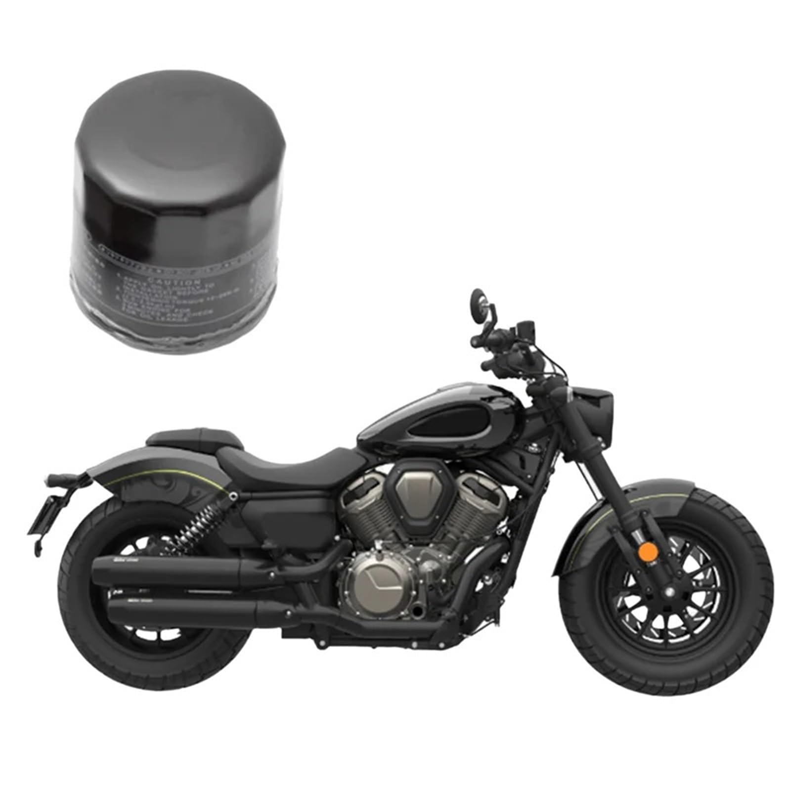 Filtro olio per motociclette Filtro dell'olio adatto per Benda Chinchilla 450 Adatto per Napoleon 450 Accessori per motociclette Motociclette