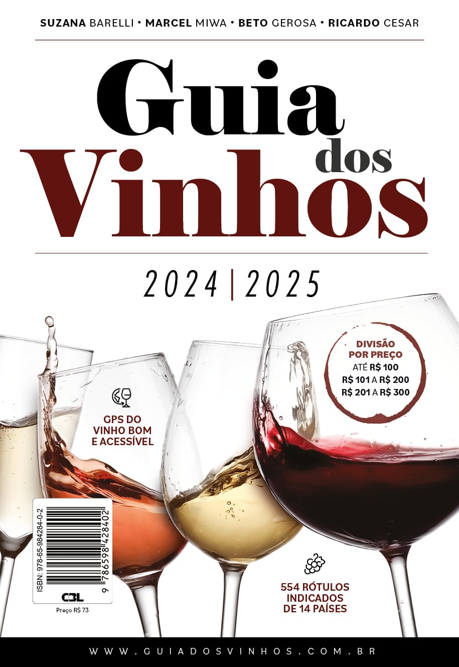 Guia dos Vinhos 2024/2025 - 554 rótulos de 14 países