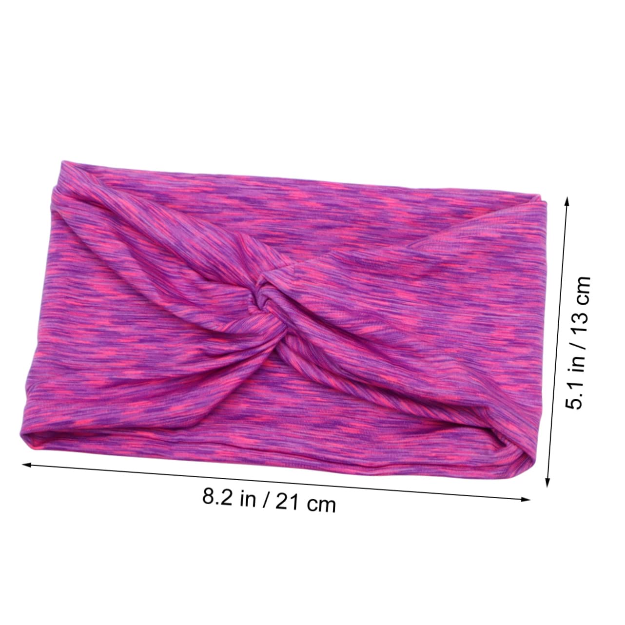 YARNOW 12pezzi Fasce Per Elastiche Assorbenti Per Yoga e Fitness Headband Traspirante e Accessorio Per Allenamenti All