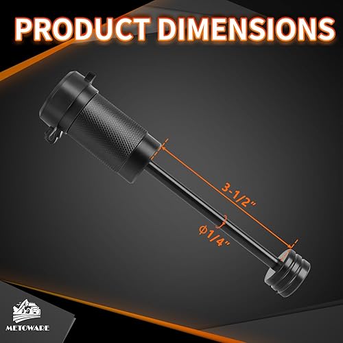 Miniatura 2 de METOWARE Bloqueo de acoplador de lengüeta de remolque de 14 pulgadas de diámetro, 3-12 pulgadas de ancho, bloqueo de enganche de remolque para