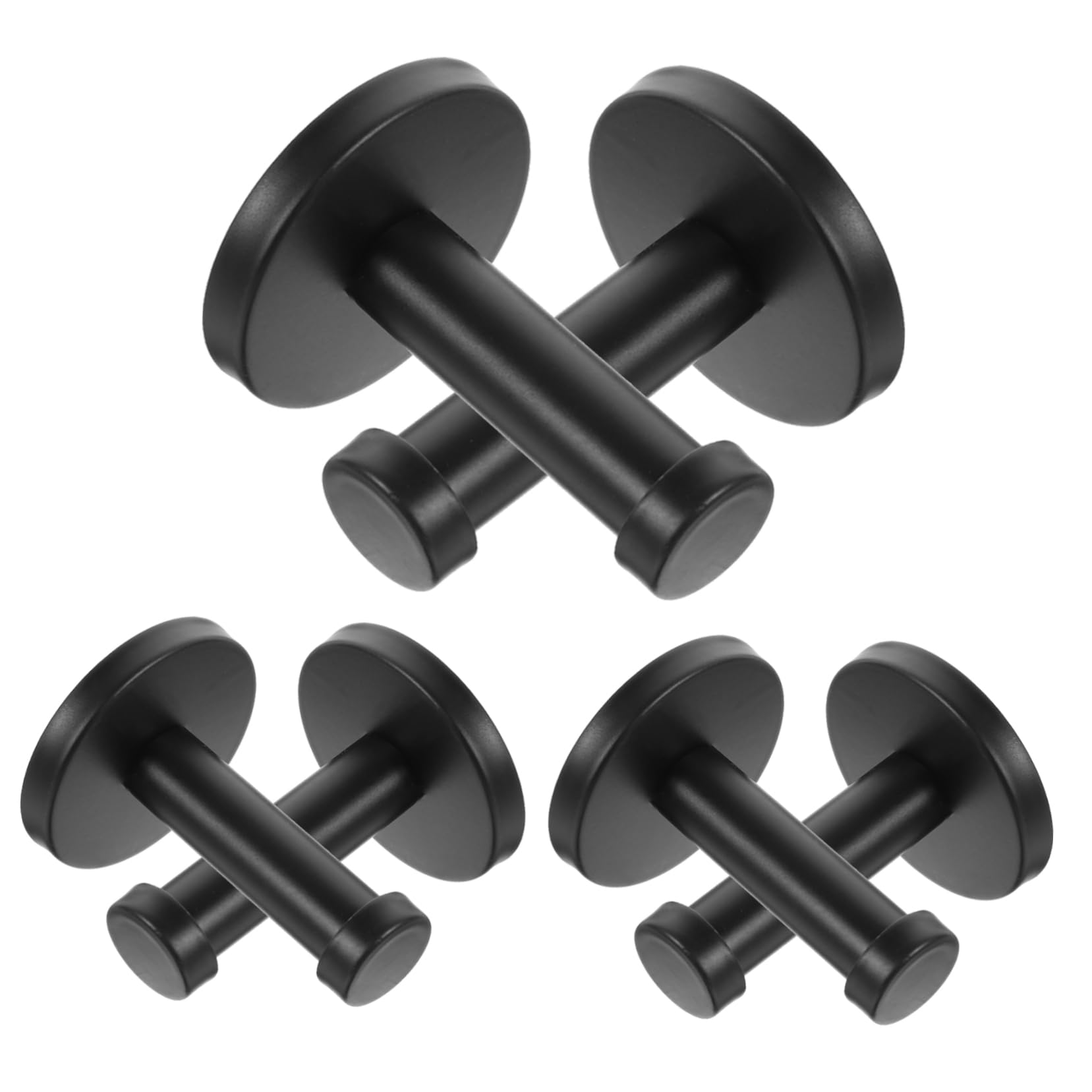 PRETYZOOM 18 Piezas Gancho De Pared Gancho De Acero Inoxidable Ganchos Para Llaves Para Ganchos De Almacenamiento De Pared Ganchos Para Sombreros Montados En La Pared Ganchos Para Abrigos