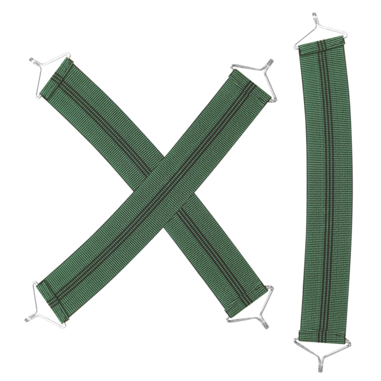 MERRYHAPY 3pezzi Cinghie Rinforzate Sostituzione Poltrona Lounge Verde Accessori Riparazione Facili Da Installare Per Sedie Da Balcone e Patio Fasce Elastiche Anti-rottura Per Prolungare Dur