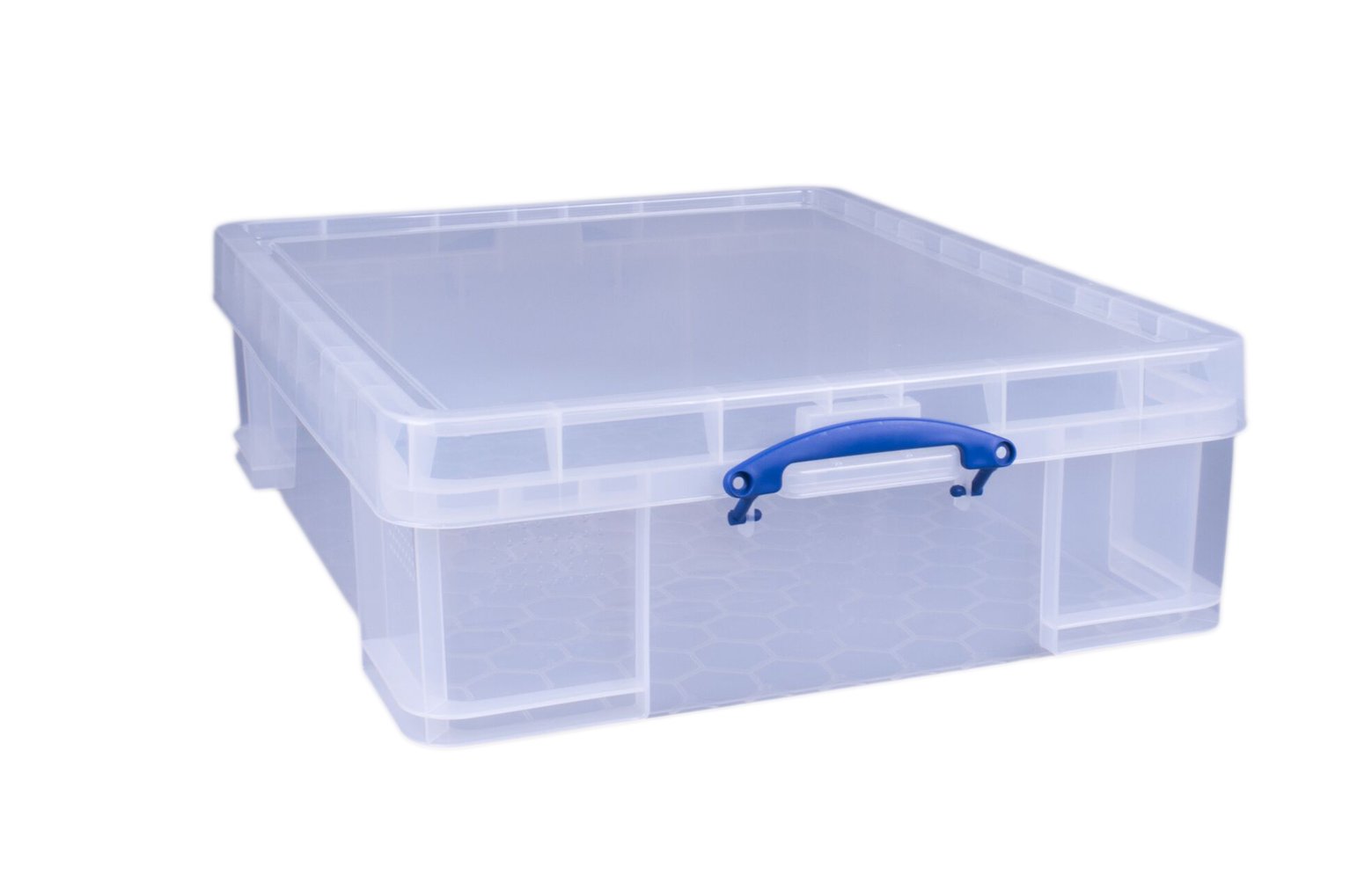 Really Useful Aufbewahrungsbox, 70 Liter, transparent