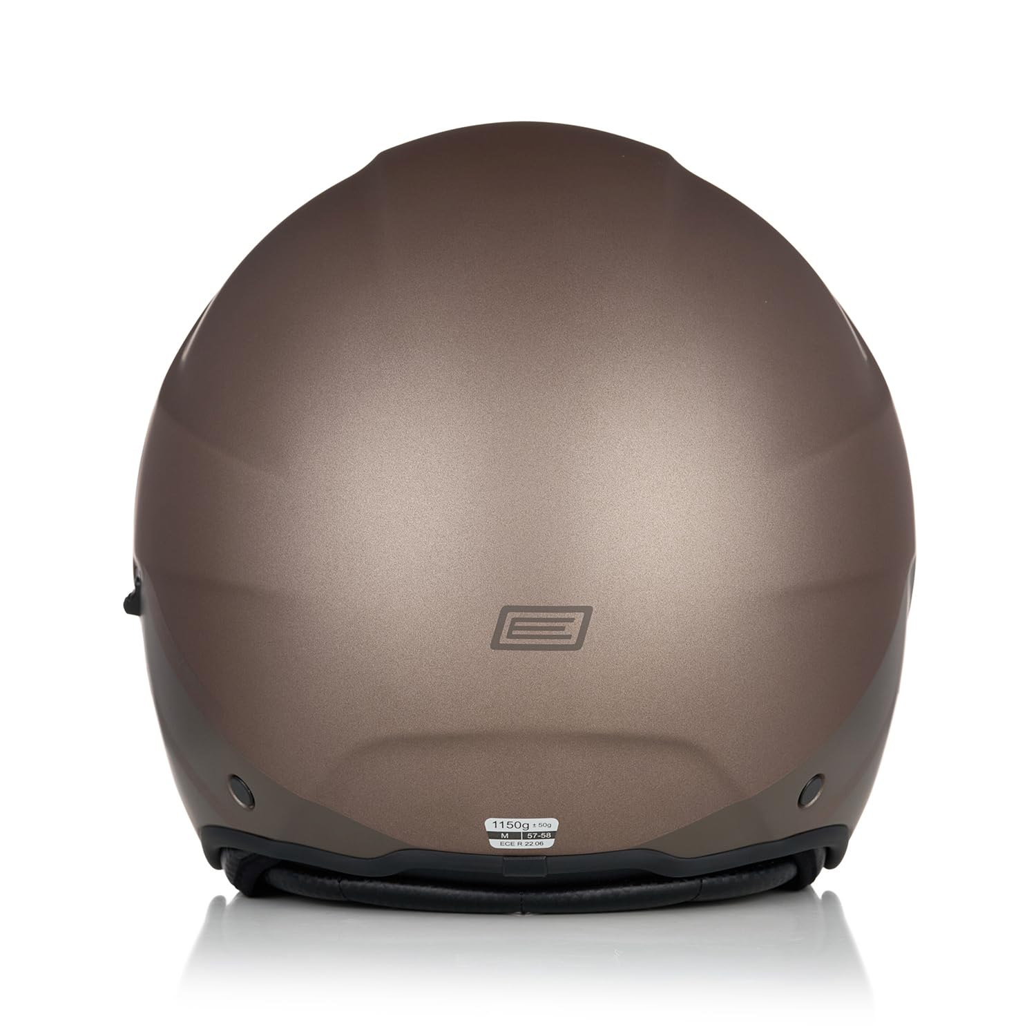ORIGINE Casque Moto Jet Casque Scooter Ouvert avec Visière Homologué ECE