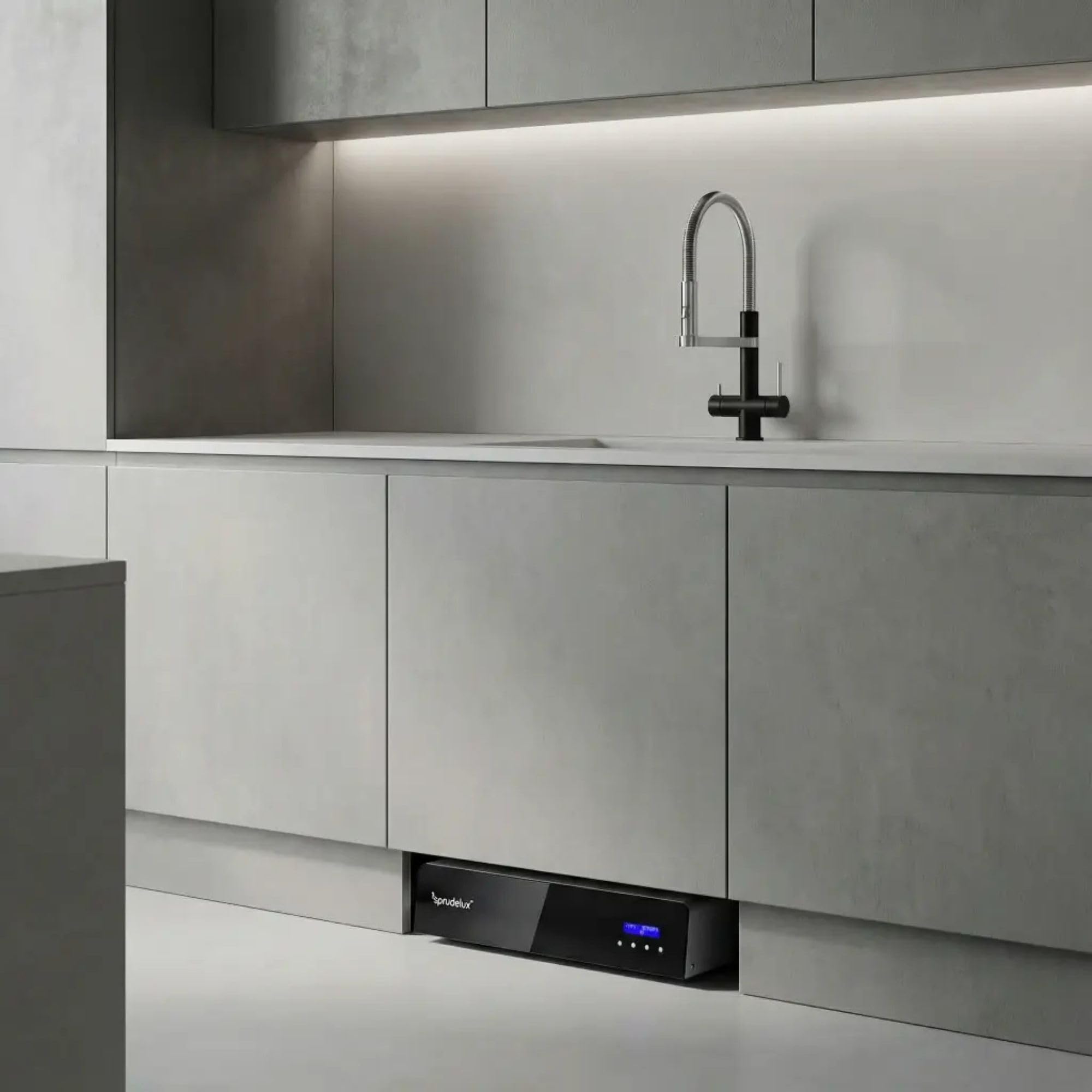 ESTETICA INOX - Spruzzatore da incasso ultra piatto, senza