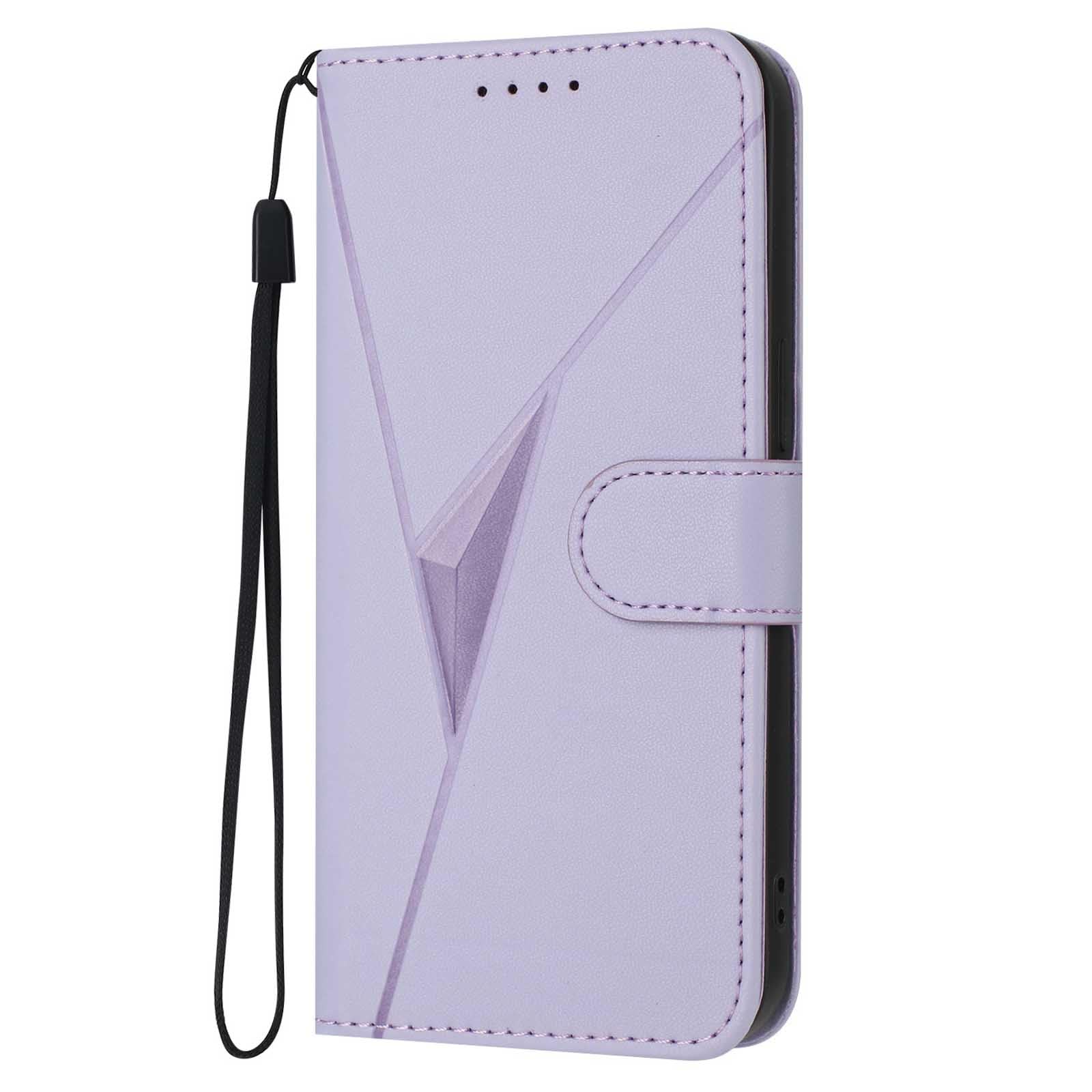 Coque Cuir Premium Pour Xiaomi 15T Pro 5G - Fermeture Magnétique, Support Intégré Et Portefeuille 3 Cartes - Violet Foncé