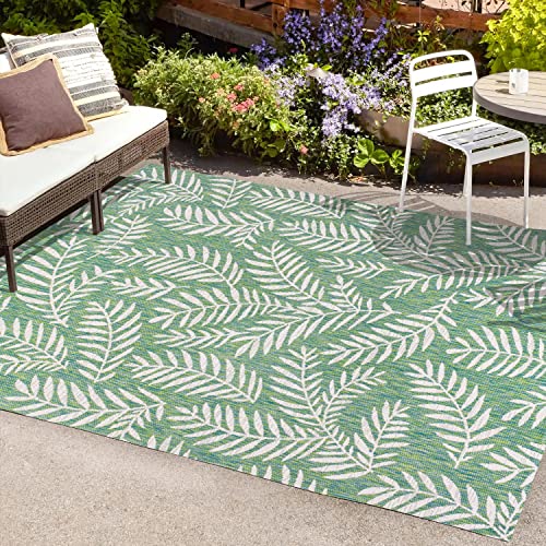 Jonathanysmb119g8nevispalmfrondindooroutdoorarearugcoastalcasualcountryfloraleasycleaningbedroomkitchenbackyardpationonshedding8x10creamgreen  Urban Country Home Decor Jonathan y smb119g 8 nevis palm frond indoor outdoor area rug coastal casual country floral easy cleaningbedroomkitchenbackyardpationon shedding 8 x 10 creamgreen  urban country home decor