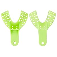 Vista 2 de Practicon Bandejas de impresión autoclavables, pequeñas más bajas, paquete de 10