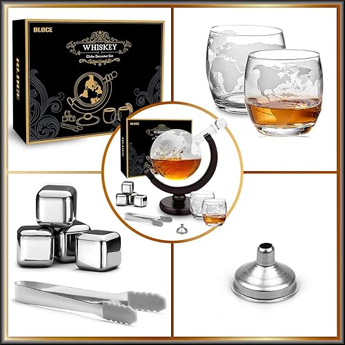Miniatura 2 de Juego de 2 vasos de whisky, regalos de whisky bourbon, vasos de cóctel de 10 onzas para beber whisky escocés, whisky, coñac, vodka, ginebra de
