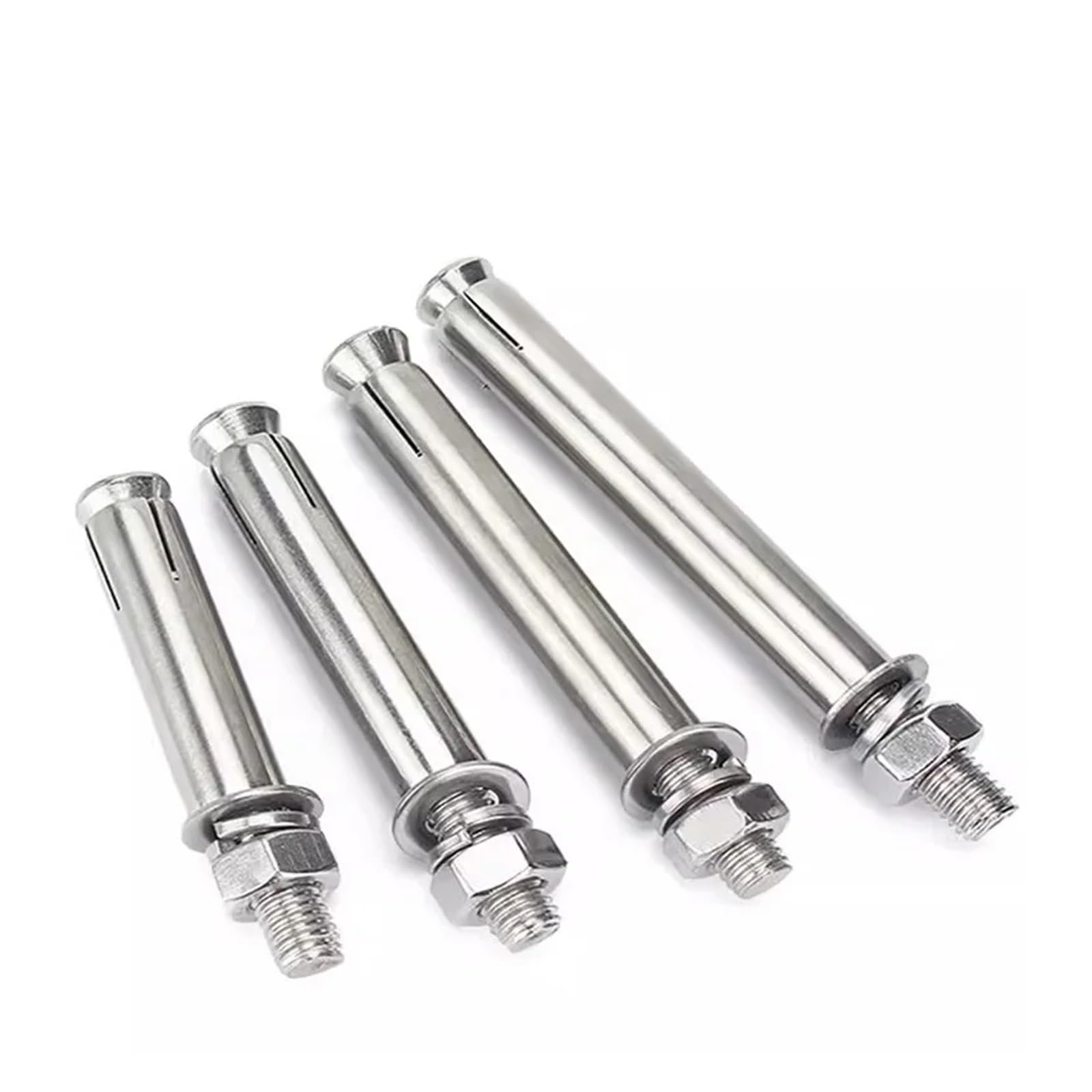 pernos de expansión, Tornillos De Expansión Acero Inoxidable, Perno M6-M16 304 6-16 Mm X 50 65 120 200 Tornillo Fijación Anclaje Manga