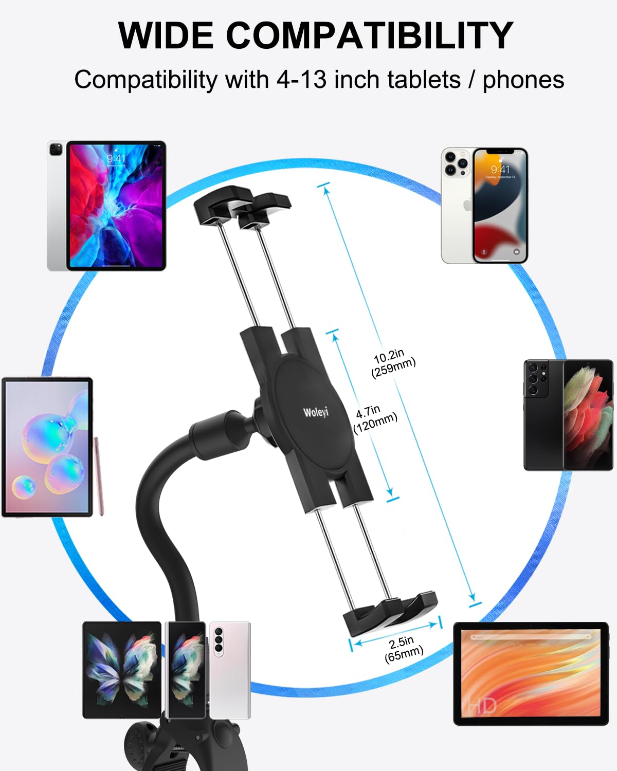 Amazon.co.jp: グースネック(グースネック) iPadホルダー