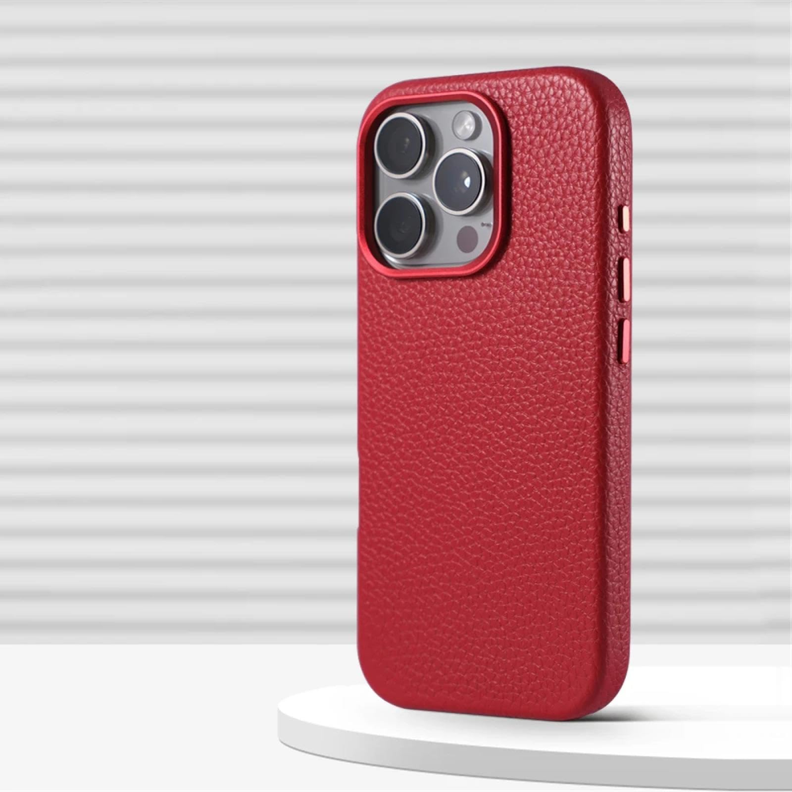 Amazon.co.jp: RNOZX iPhone 13 Pro用 ソリッドカラー PUレザー